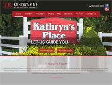 Tablet Screenshot of kathrynsplace-trprop.com